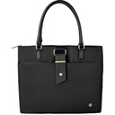 Ana Womens Tote Black Fits 16In