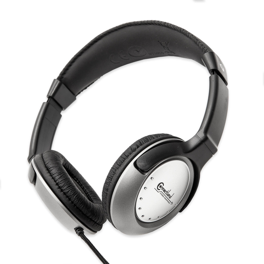 Connectland Stereo PC Headphone with In-line Contrlol and Microphone