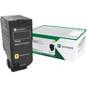 Lexmark Unison Original Standard Yield Laser Toner Cartridge - Yellow - 1 Each