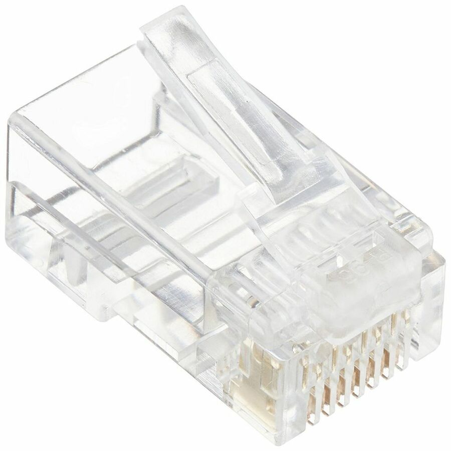 4XEM 100 Pack Cat5E RJ45 Modular Ethernet Plugs for Stranded or Solid CAT5E Cable