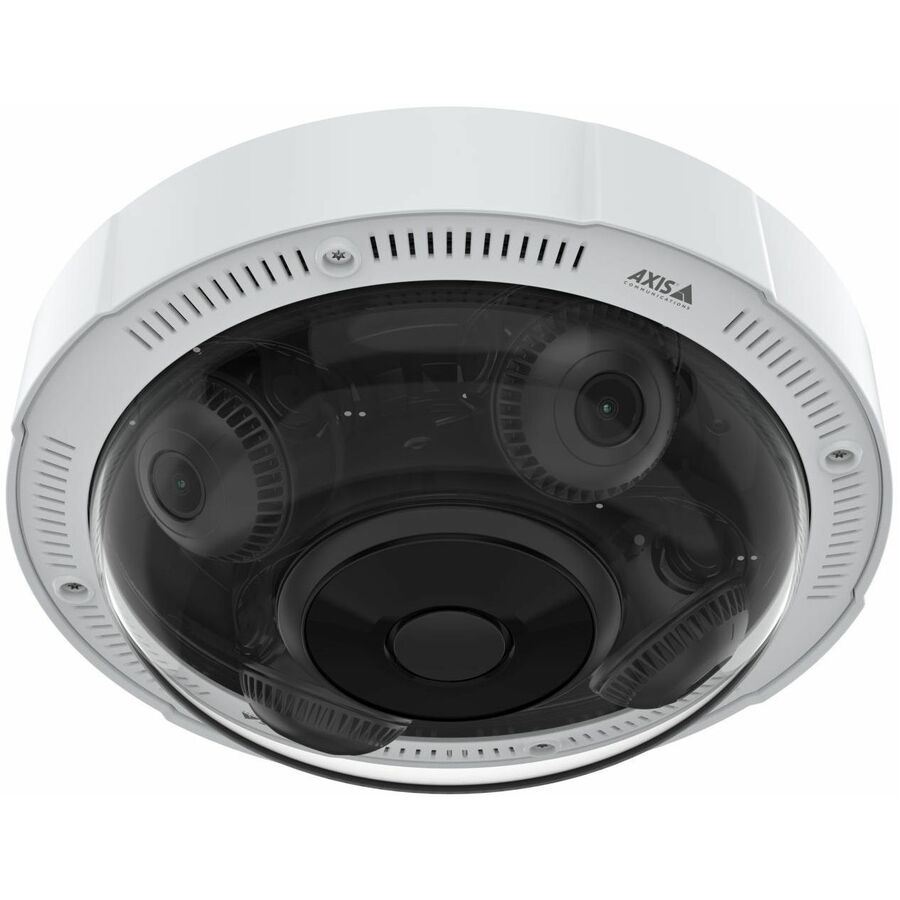 AXIS P3738-PLE 32 Megapixel Outdoor 4K Network Camera - Color - Dome - White - TAA Compliant