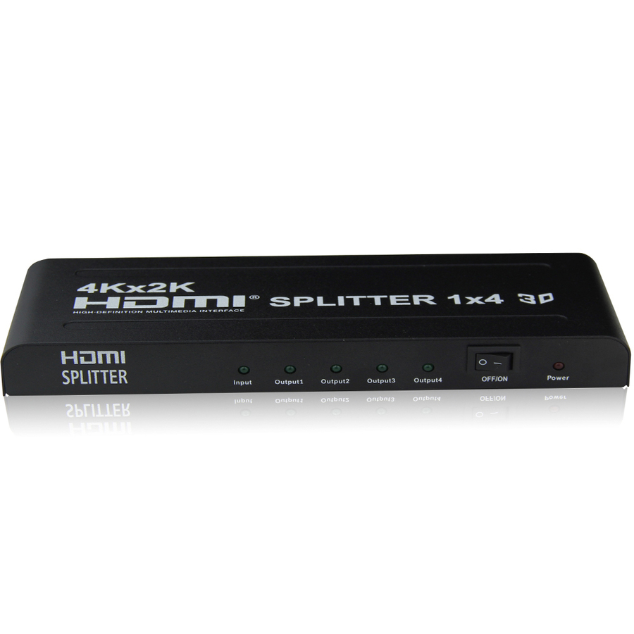 4XEM 4 Port HDMI 4K Splitter