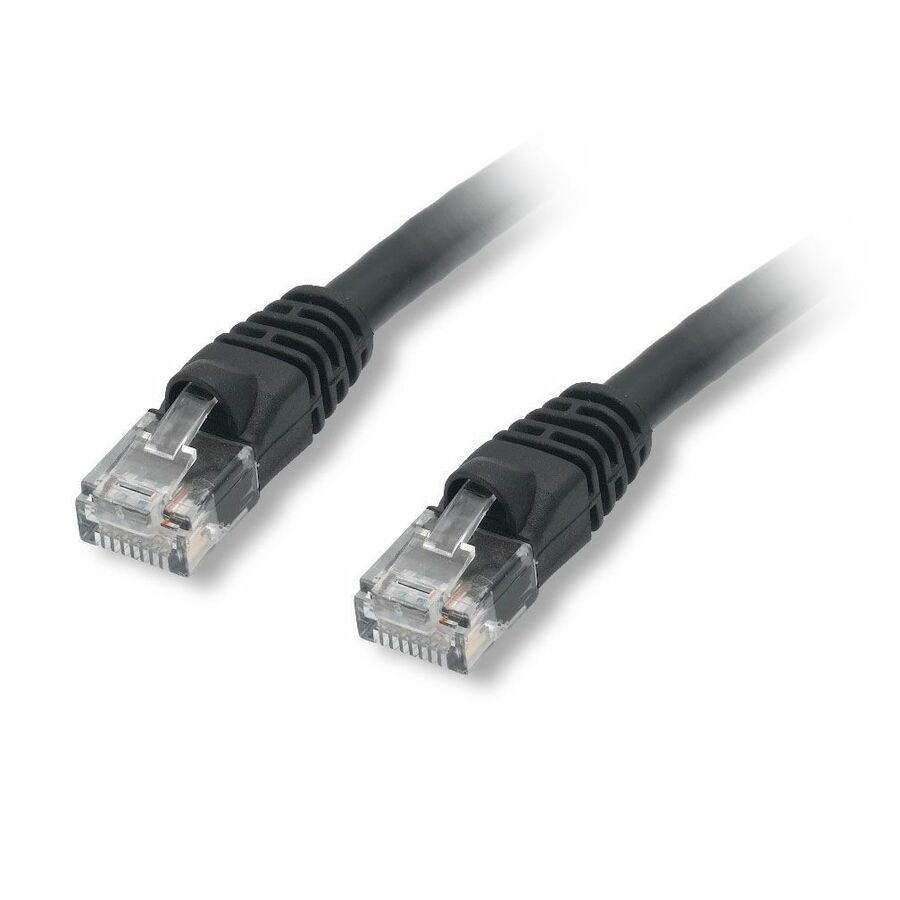 Comprehensive Cat6 550 Mhz Snagless Patch Cable 7ft Black