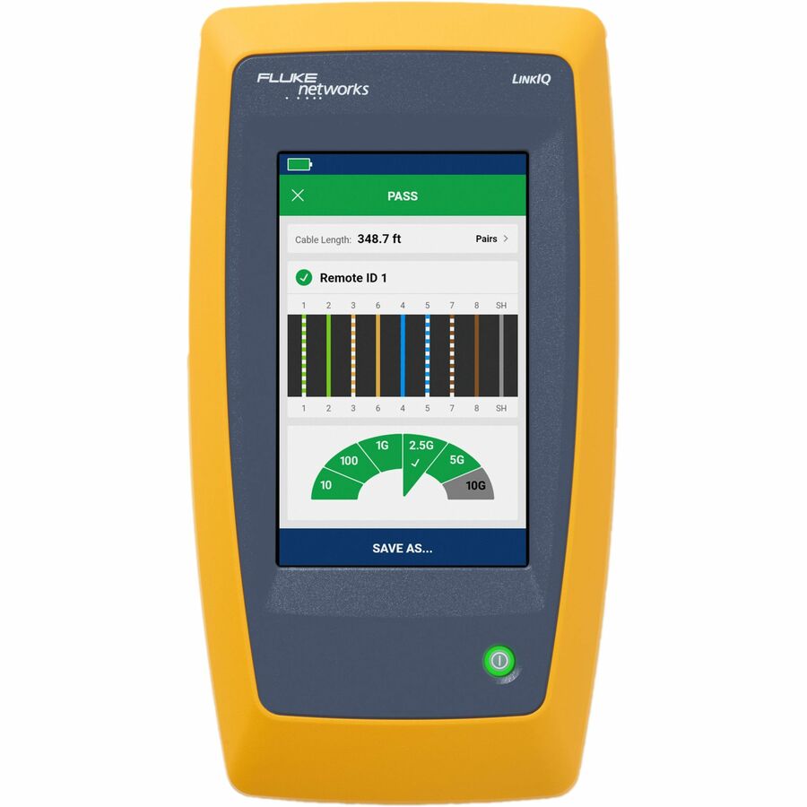 Fluke Networks LinkIQ Cable + Network Tester