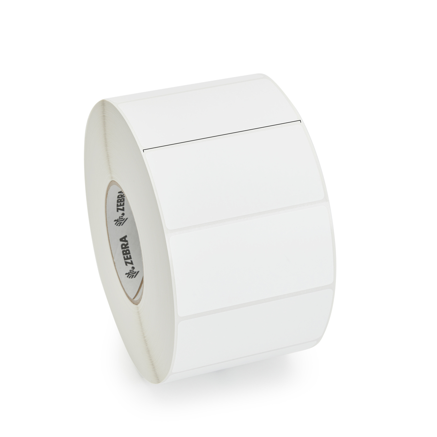 Zebra Label Paper 4 x 2in Direct Thermal Zebra Z-Perform 1000D 3 in core