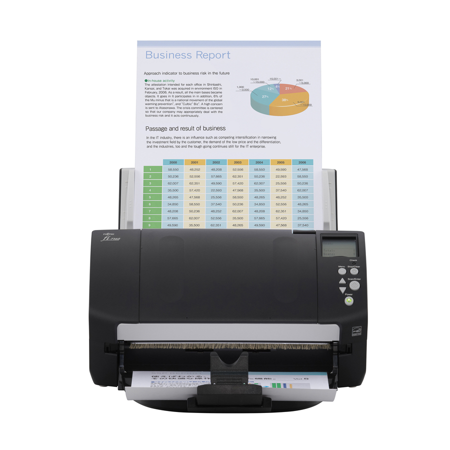 Fujitsu fi-7160 Professional Desktop Color Duplex Document Scanner with Auto Document Feeder (ADF)