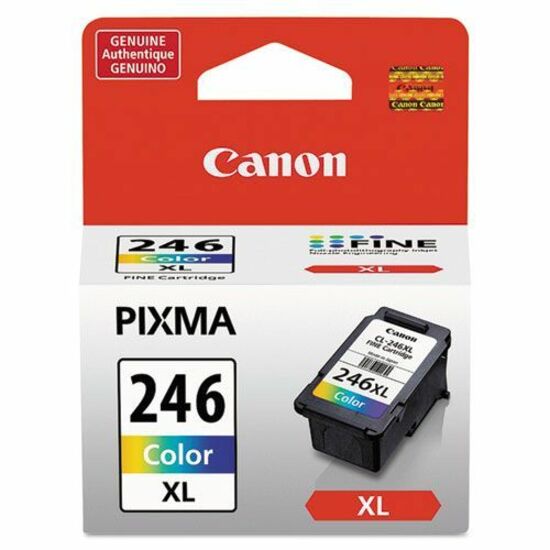 Canon CL-246XL Original High Yield Inkjet Ink Cartridge - Color Pack