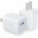 4XEM 5W USB-A Wall Charger, 5V/1.1A AC Power Adapter, Compact, White
