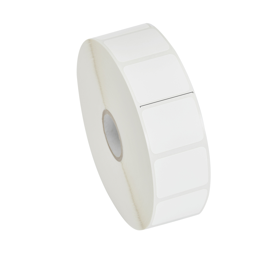 Zebra Label Paper 1.25 x 1in Direct Thermal Zebra Z-Select 4000D 1 in core