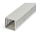 StarTech Cable Management Raceway with Cover 3"(75mm)W x 3"(75mm)H, 6.5ft(2m) length, 3/8"(8mm) Slots, Wall Wire Duct, UL Listed, TAA