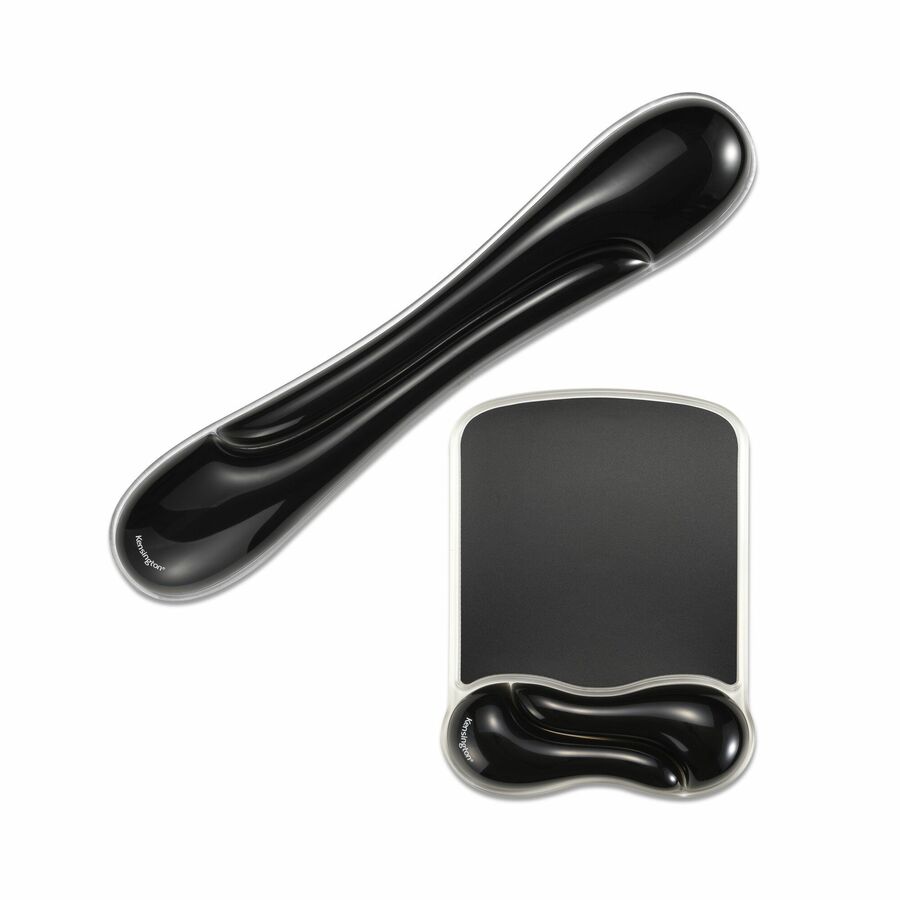 Kensington Duo Gel Mouse & Keyboard Wrist Rest Bundle - Black