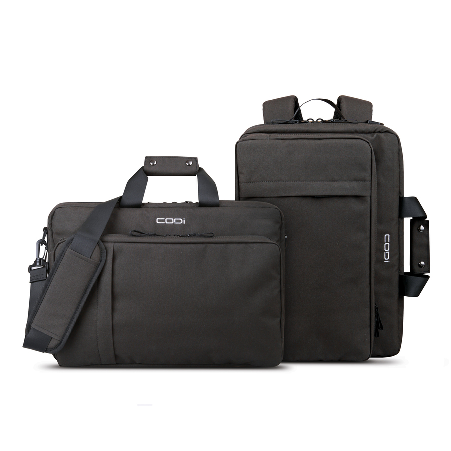 CODi Terra Recycled 16" Laptop Briefcase/Backpack Hybrid