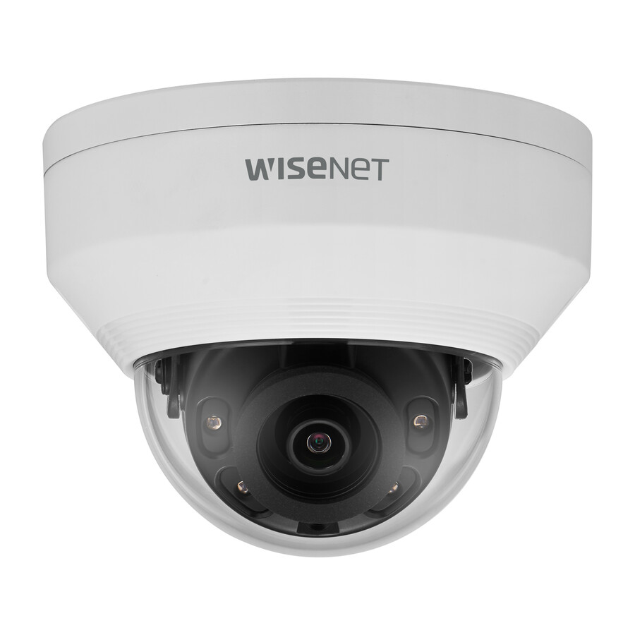 Wisenet ANV-L6012R 2 Megapixel Outdoor Full HD Network Camera - Color - Dome - White