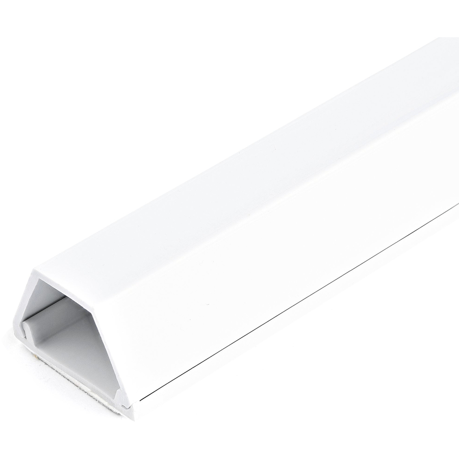 StarTech 6 ft 2 Piece Cable Raceway Duct, White, TAA