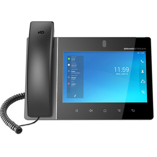 Grandstream GXV3480 IP Phone - Corded - Corded - Wi-Fi, Bluetooth