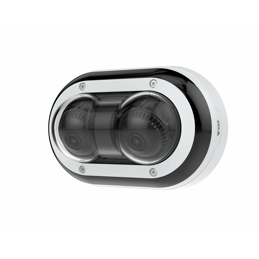 AXIS P4708-PLVE 8 Megapixel Outdoor 4K Network Camera - Color - Dome - Black - TAA Compliant