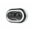 AXIS P4708-PLVE 8 Megapixel Outdoor 4K Network Camera - Color - Dome - Black - TAA Compliant