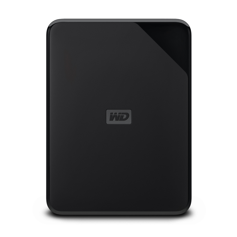 WD Elements SE WDBEPK0020BBK-WESN 2 TB Portable Hard Drive - External - Black