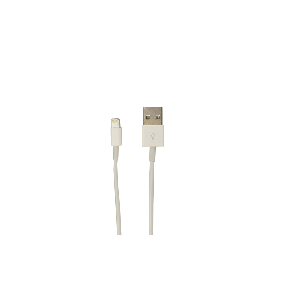 VisionTek Lightning to USB .25 Meter Cable White (M/M)
