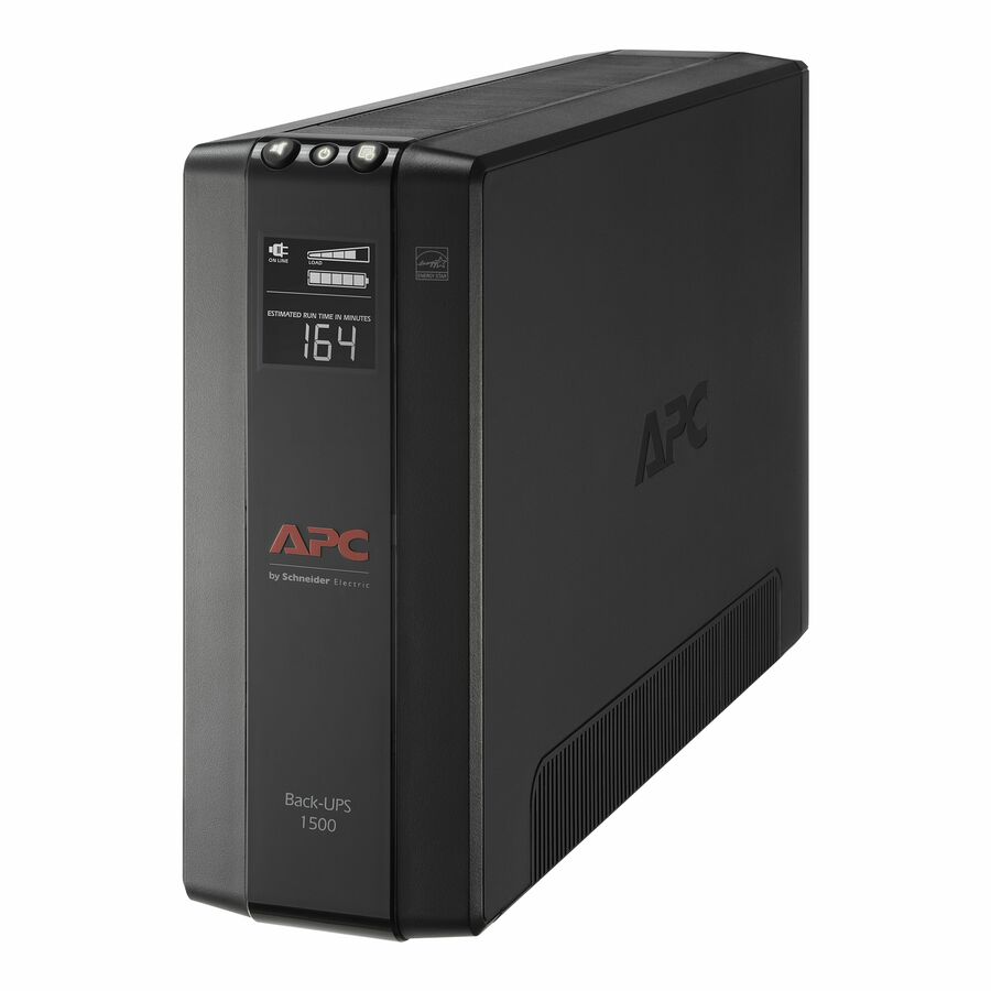 APC Back-UPS Pro, 1500VA/900W ,Tower, 120V, 10 NEMA 5-15R outlets, AVR, LCD