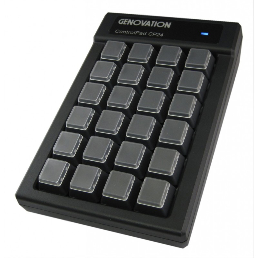 Genovation Mechanical Switch Controlpad 24Key Usb Hid 6Ft Cable