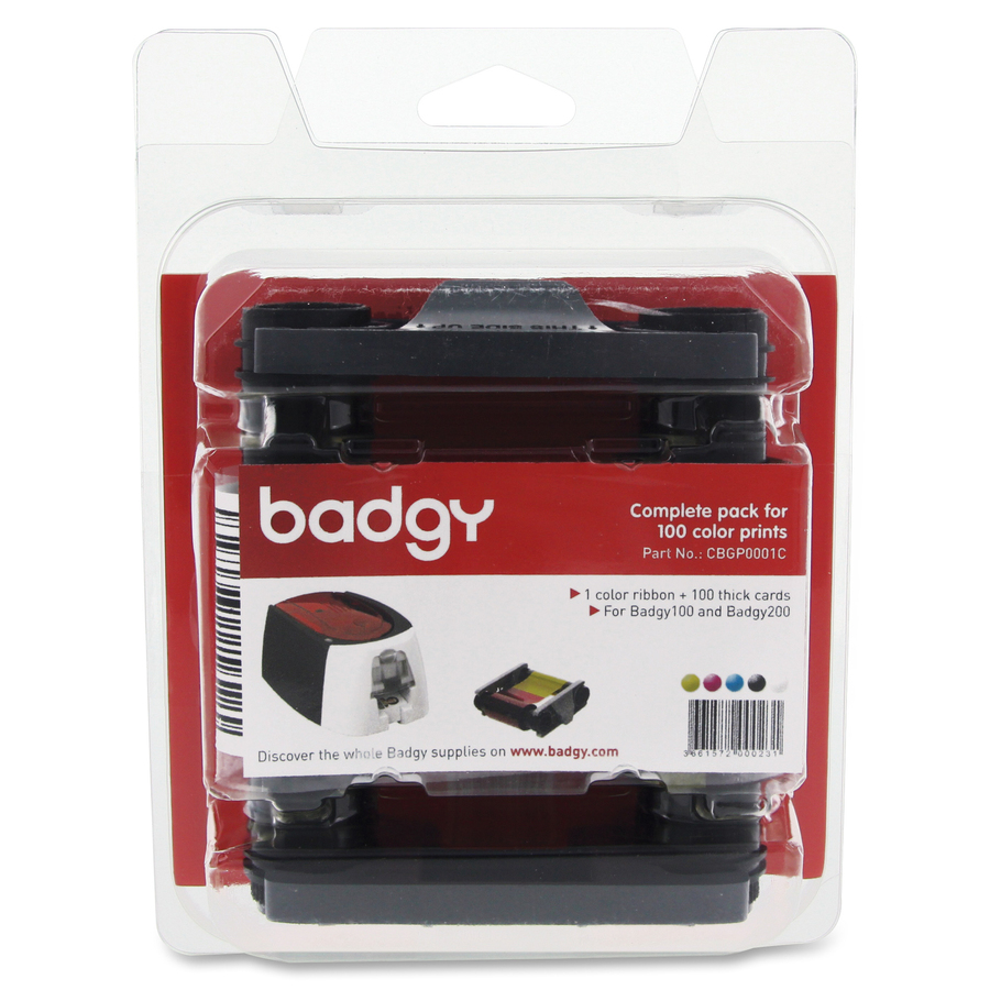 Evolis Ribbon/Card Kit