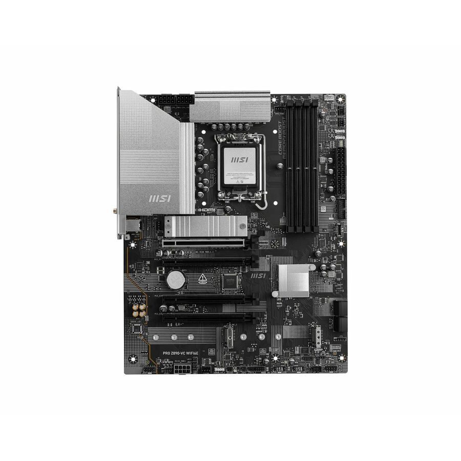 MSI Pro Z890-VC WIFI6E Gaming Desktop Motherboard - Intel Z890 Chipset - Socket LGA-1851 - ATX