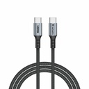 Verbatim Sync & Charge 100W USB-C to USB-C Cable - Black