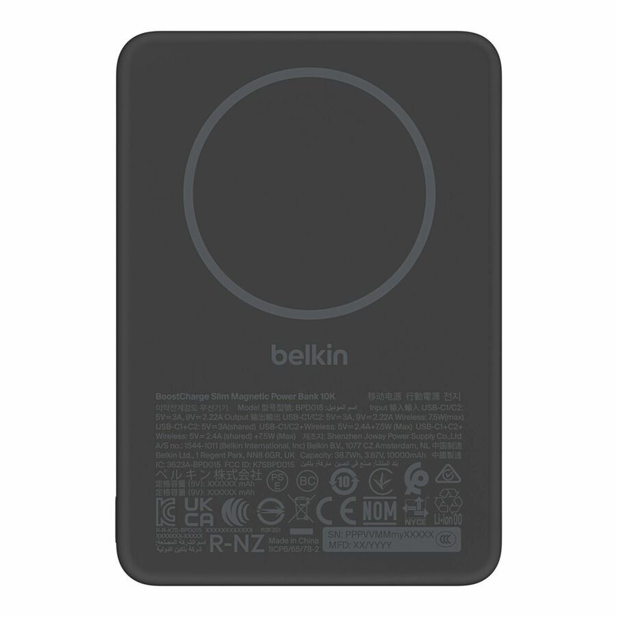 Belkin BoostCharge Slim Magnetic Power Bank 10K