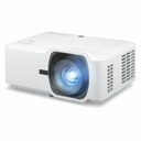 ViewSonic LS740-4K 5000 ANSI Lumens 4K UHD Laser Projector High Brightness for Installation 1.6x Optical Zoom, H/V Keystone, 4-Corner Adjustment, 360-Degree Projection for Flexible Setup