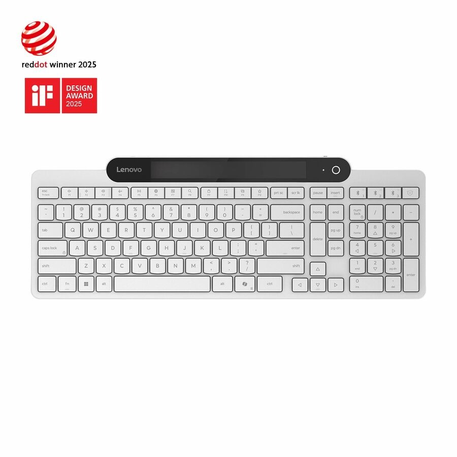 Lenovo 800 Self-Charging Bluetooth Keyboard-US English (NA PKG)