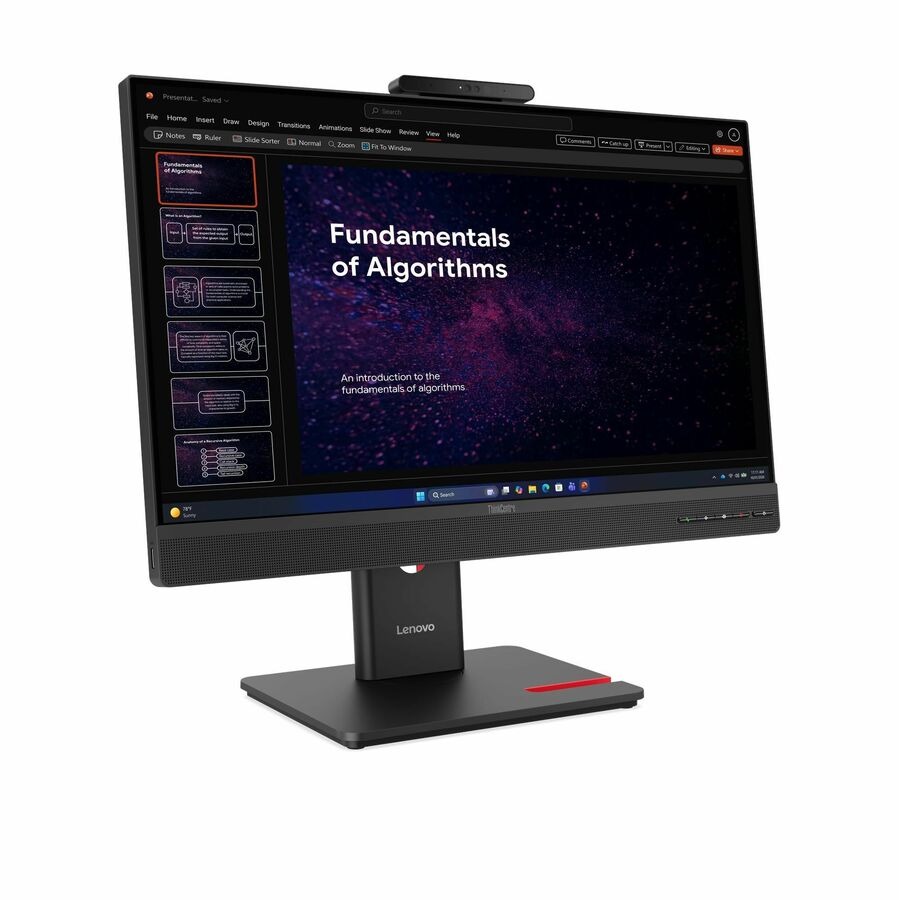 Lenovo ThinkCentre TIO24 GEN6 24" Class Webcam LED Touchscreen Monitor - 16:9 - 4 ms