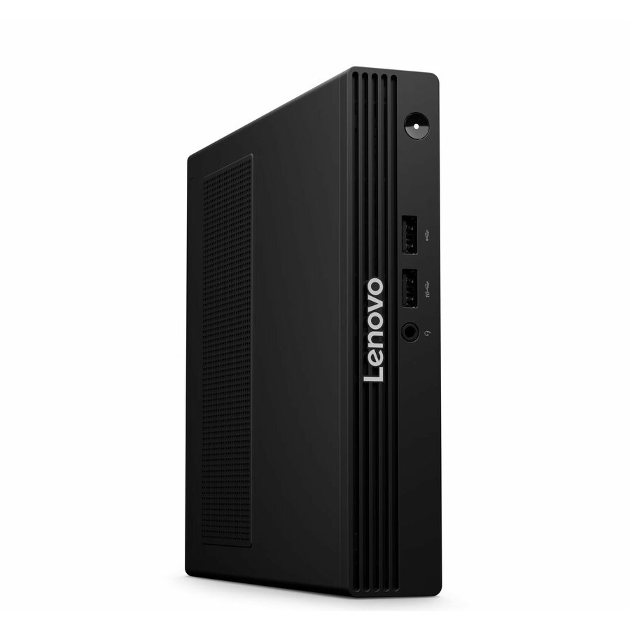 Lenovo V105q 13Q20017US Desktop Computer - AMD Ryzen 5 Ryzen 10 Series 40 - 16 GB - 512 GB PCI Express NVMe 4.0 x4 SSD - Tiny - Eclipse Black