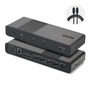 StarTech Thunderbolt 5 Universal Docking Station for Mac & Windows with Quad Monitors, 140W PD, 120Gbps, 2.5Gb Ethernet, USB-C & USB-A
