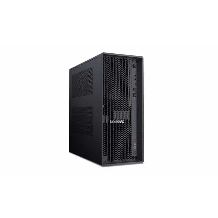 Lenovo ThinkStation P4 30KN004JUS Workstation - 1 x AMD Ryzen 7 PRO 9745 - 32 GB - 512 GB SSD - Tower - Black