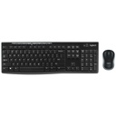 Logitech MK270 Wireless Keyboard and Mouse Combo for Windows, 2.4 GHz Wireless, Compact Mouse,2-Year Battery Life,Black