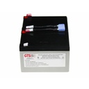 GTS UPS replacement battery for APC RBC6; designed for use with APC BP1000, BP1100, SUA1000, SU1000, SU1000NET, SU1000RM, SU1000RMNET, SUVS1000; sealed lead acid; 100% OEM compatible; fully assembled; 24 month warranty