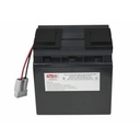 GTS UPS replacement battery for APC RBC7; designed for use with APC SU700XL, SUA750XL, RG1000EL120, RG1000EL277, SU1000XL, SUA1000XL, BP1400, SUVS1400, SU1400, DLA1500, SUA1500; sealed lead acid; 100% OEM compatible; fully assembled; 24 month warranty