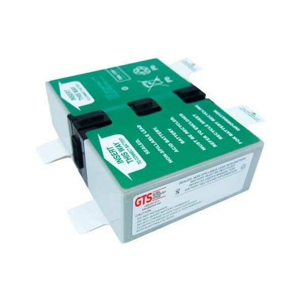 GTS UPS replacement battery for APC RBC123, APCRBC123; designed for use with APC BN1250G, BR1000G, BR1000G, BX1000G, BX1300G, BX1500G, SMT750RM2U, SMT750RMI2U; sealed lead acid; 100% OEM compatible; fully assembled; 24 month warranty