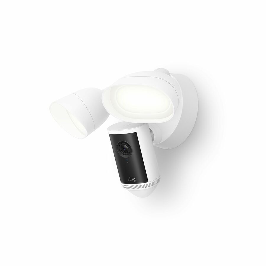 Ring Floodlight Cam Wired Pro 4K - White