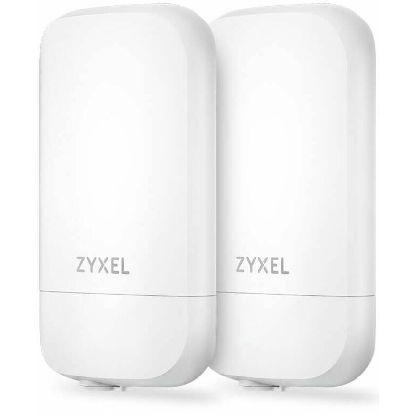 ZYXEL NebulaFlex NWA55AX PTP Dual Band Wi-Fi 6 IEEE 802.11 a/b/g/n/ac/ax/k/v/r 2.40 Gbit/s Wireless LAN Controller - Outdoor - Yes