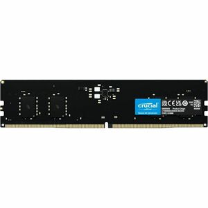 Micron 8GB DDR5 SDRAM Memory Module - For Computer, Desktop PC - 8 GB (1 x 8GB) - DDR5-5200/PC5-41600 DDR5 SDRAM - 5200 MHz - CL42 - 1.10 V - Non-ECC - Unbuffered - 288-pin - DIMM - Lifetime Warranty