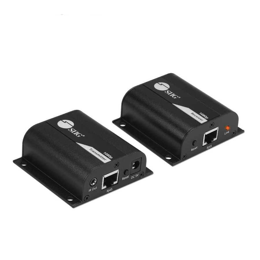 SIIG Full HD HDMI Extender over Cat5e/6 with IR - 164ft