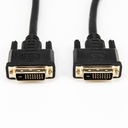 Rocstor Premium DVI-D Dual Link Display Cable (m/m) Black - DVI for Video Device, Monitor, Projector, TV - 1.24 GB/s - 10 ft - 1 Pack - 1 x DVI (Dual-Link) Male Digital Video - 1 x DVI (Dual-Link) Male Digital Video - Nickel Plated Connector - Black