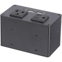 StarTech Power Outlet Module for Conference Table Connectivity Box - 2x AC Power and 2x USB-A - Power and Charging Hub