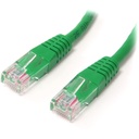 StarTech 10 ft Green Molded Cat5e UTP Patch Cable