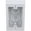 Panduit Surface Raceway Low Voltage Junction Box, White