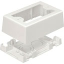 Panduit Surface Raceway Low Voltage Junction Box, White