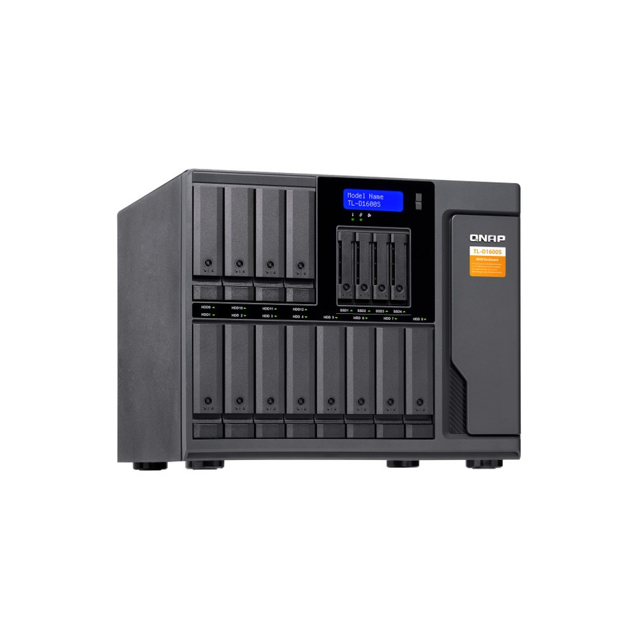 QNAP TL-D1600S Drive Enclosure SATA/600 - Mini-SAS Host Interface Tower