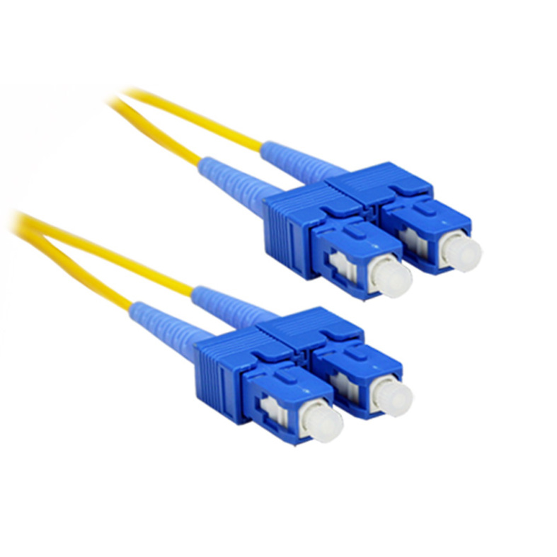 ENET 4M SC/SC Duplex Single-mode 9/125 OS1 or Better Yellow Fiber Patch Cable 4 meter SC-SC Individually Tested